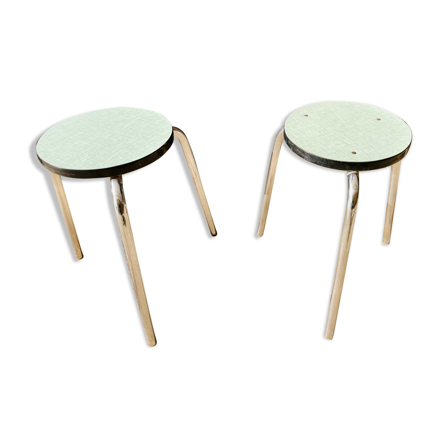 Pair of formica stool