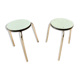 Pair of formica stool