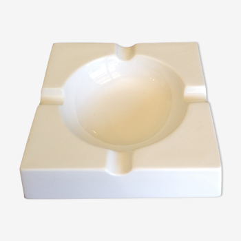 White square ashtray