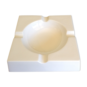 White square ashtray