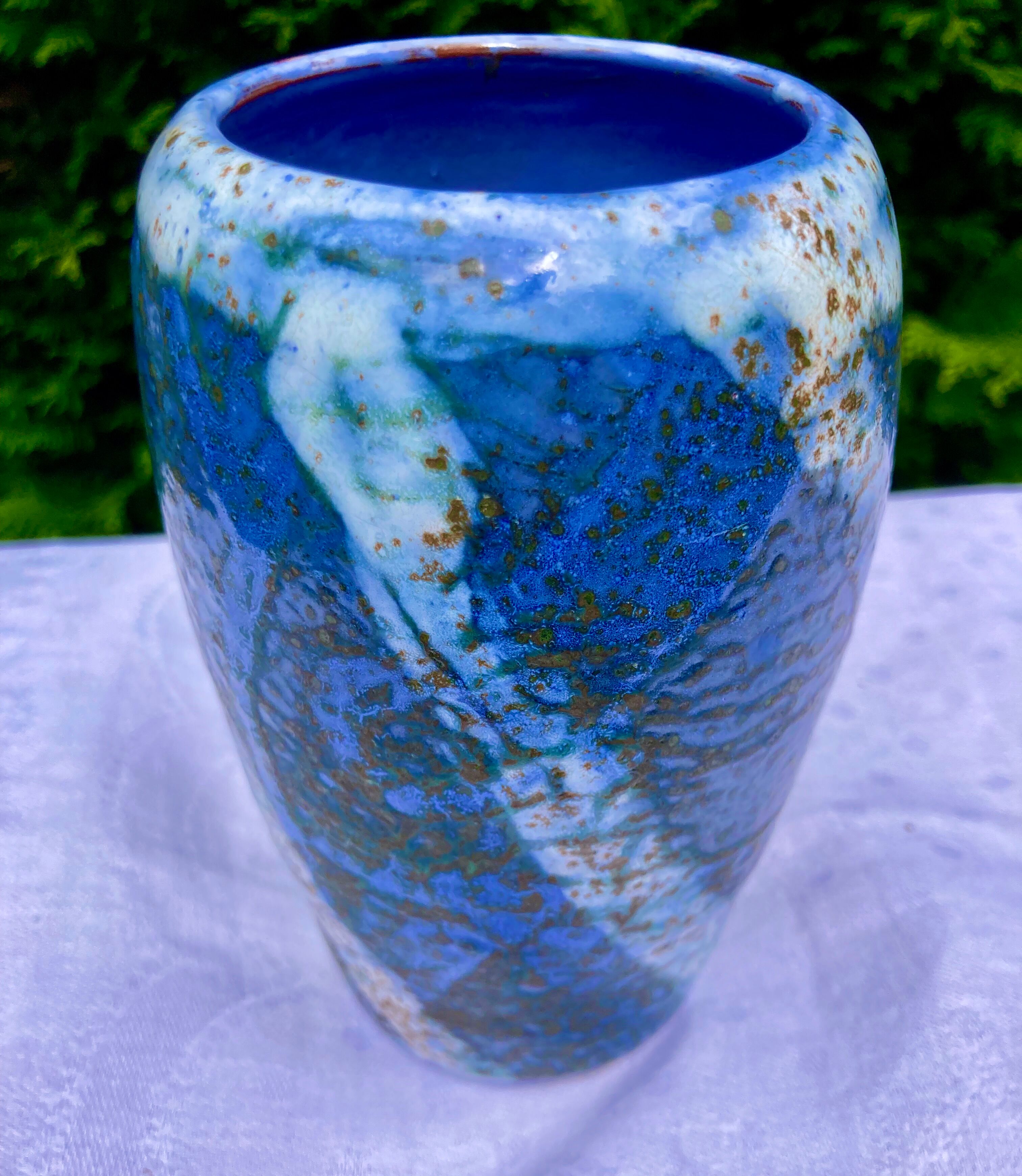 Enamelled ceramic vase to be identified - 444