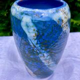 Enamelled ceramic vase to be identified - 444