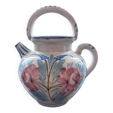 Cruche décor floral