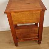 Low cabinet in blond cherry wood, Directoire style