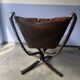 Vintage Scandinavian Falcon lounge chair by Sigurd Ressel, 1970.