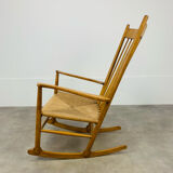 Rocking chair Hans Wegner J16 Scandinavian