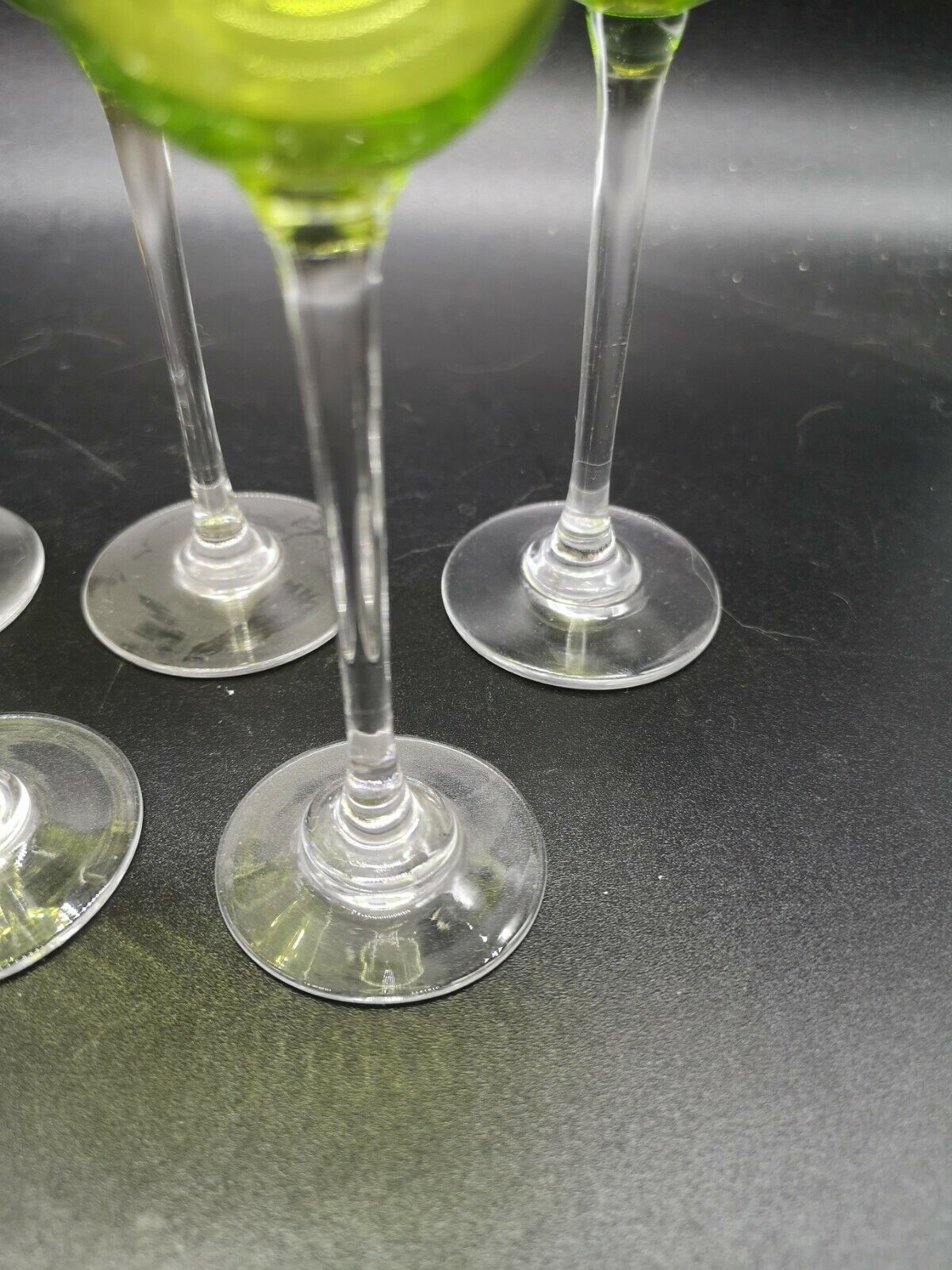 Service de 8 verres liqueur en cristal