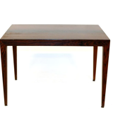 Side table in rosewood by Severin Hansen for Haslev, Denmark, 1960.
