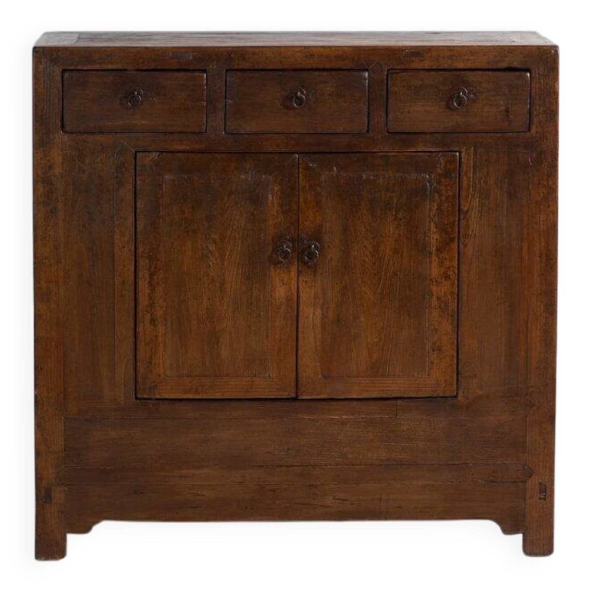 Pine buffet with three drawers and two doors – China, circa 1950