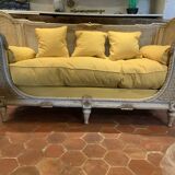 18th century Massant replica rest bed
