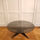 Weathered iron coffee table 1960