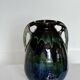 Vase artisanal en terre mêlée