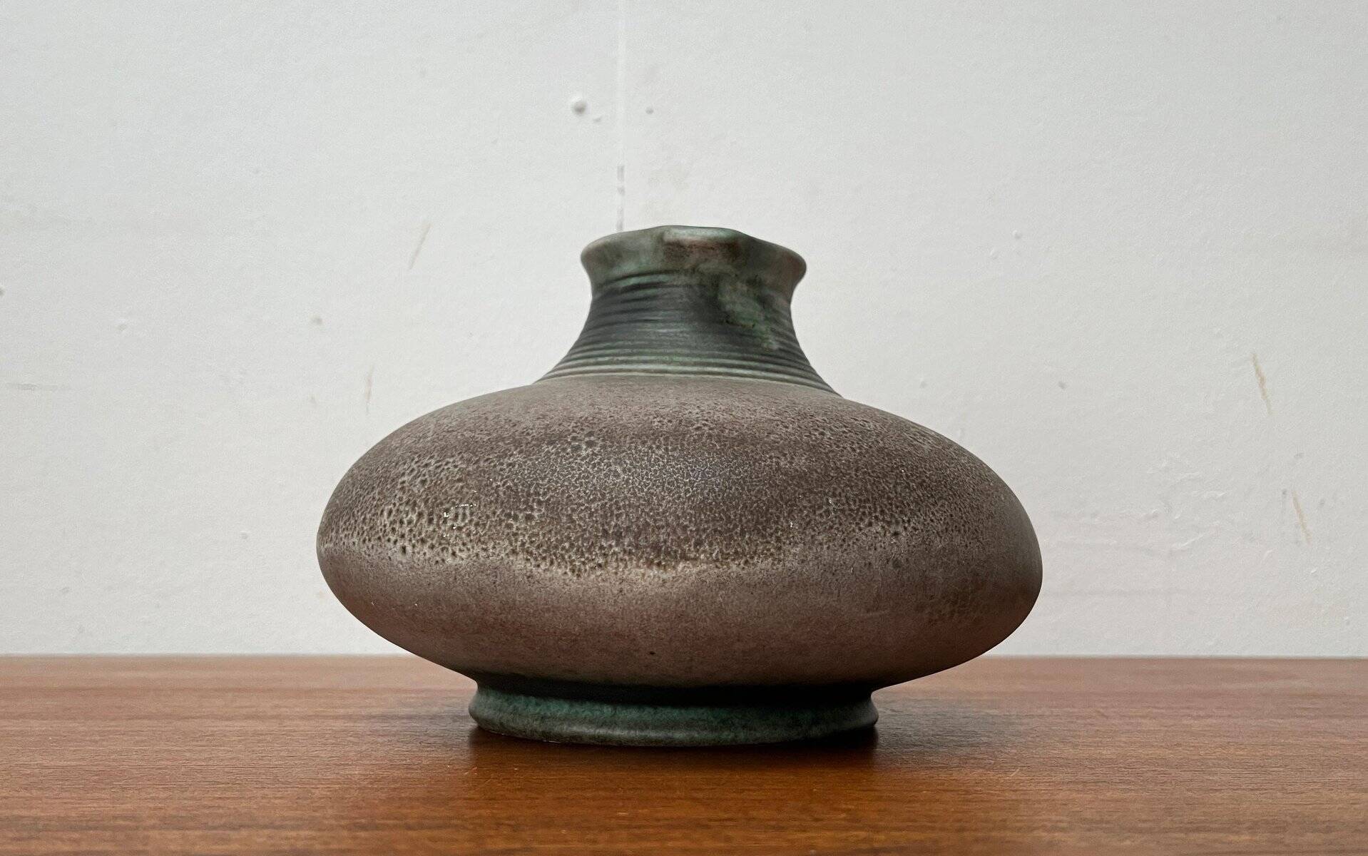 Jarre en céramique ou cruche de poterie ouest-allemande du milieu du siècle WGP, années 1960