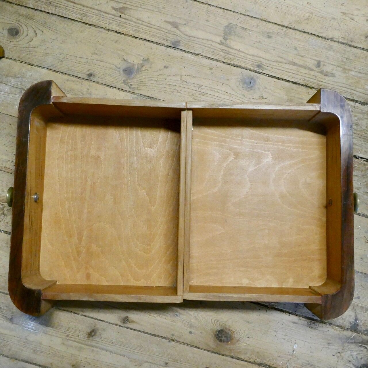 Pair of art deco bedside tables