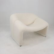 Set of 2 Model F598 Groovy Chairs by Pierre Paulin for Artifort, 1980