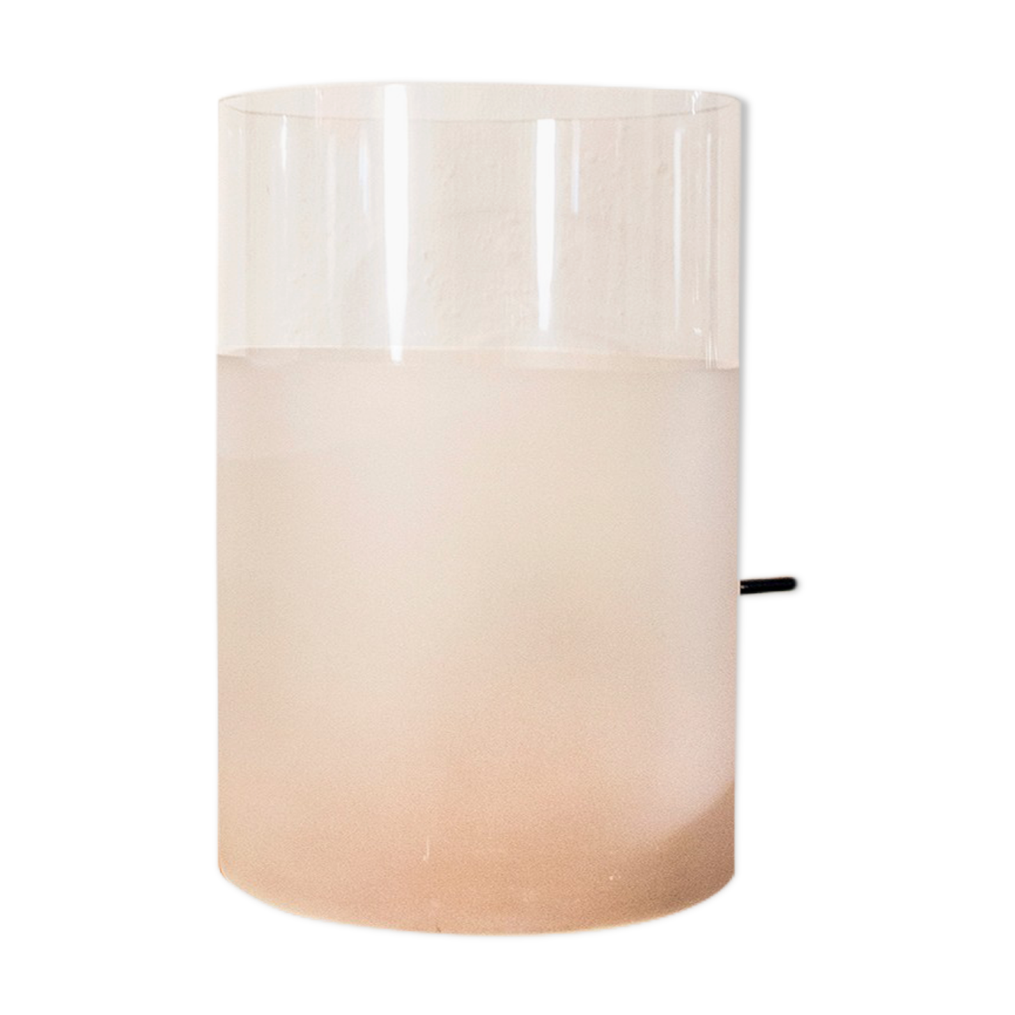 Fatua glass table lamp by Guido Rosati for Fontana Arte, 1972