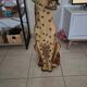 Ceramic leopard decoration
