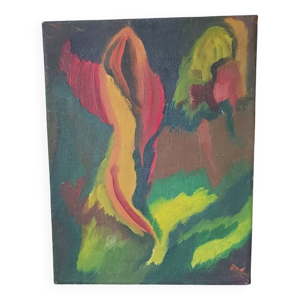 Huile sur toile Danse