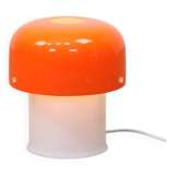 Rare Orange Mushroom Table Lamp by Luigi Massoni for Guzzini, 1970s