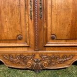 Louis XV / Louis XVI style walnut sideboard