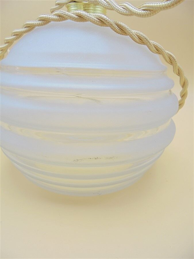 Hanging small vintage globe