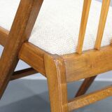 1970s Set of Four Beech Dining Chairs, West Germany