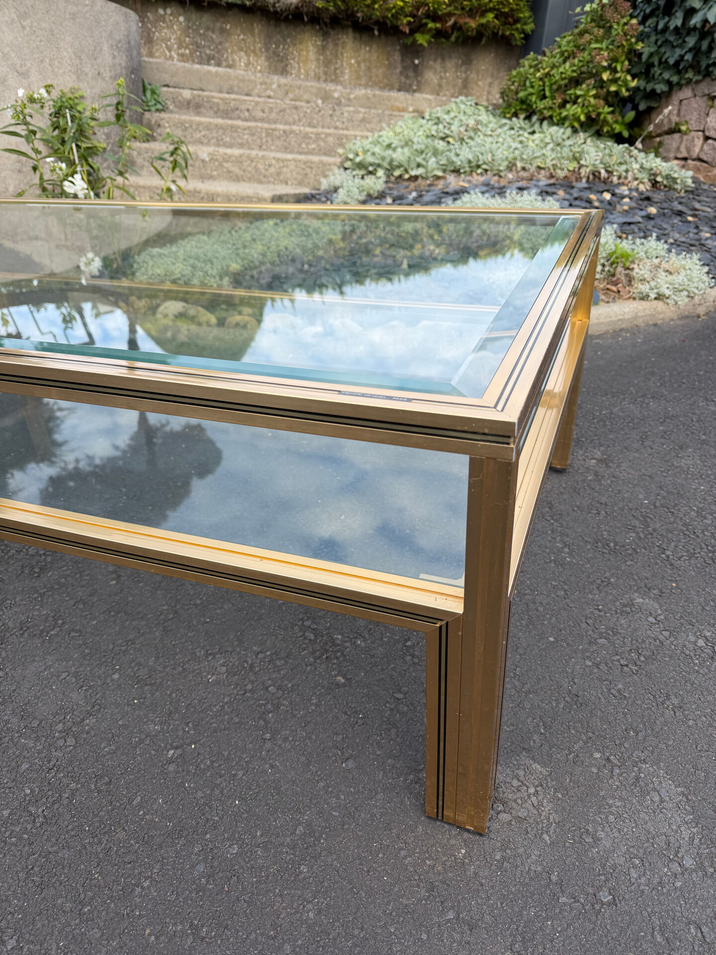 Large coffee table Pierre Vandel