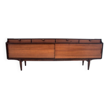 Buffet vintage moderne en teck, Danemark, 1960