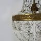 Former Italian hot air balloon chandelier, glass grapevines