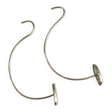 Pair of industrial hat racks