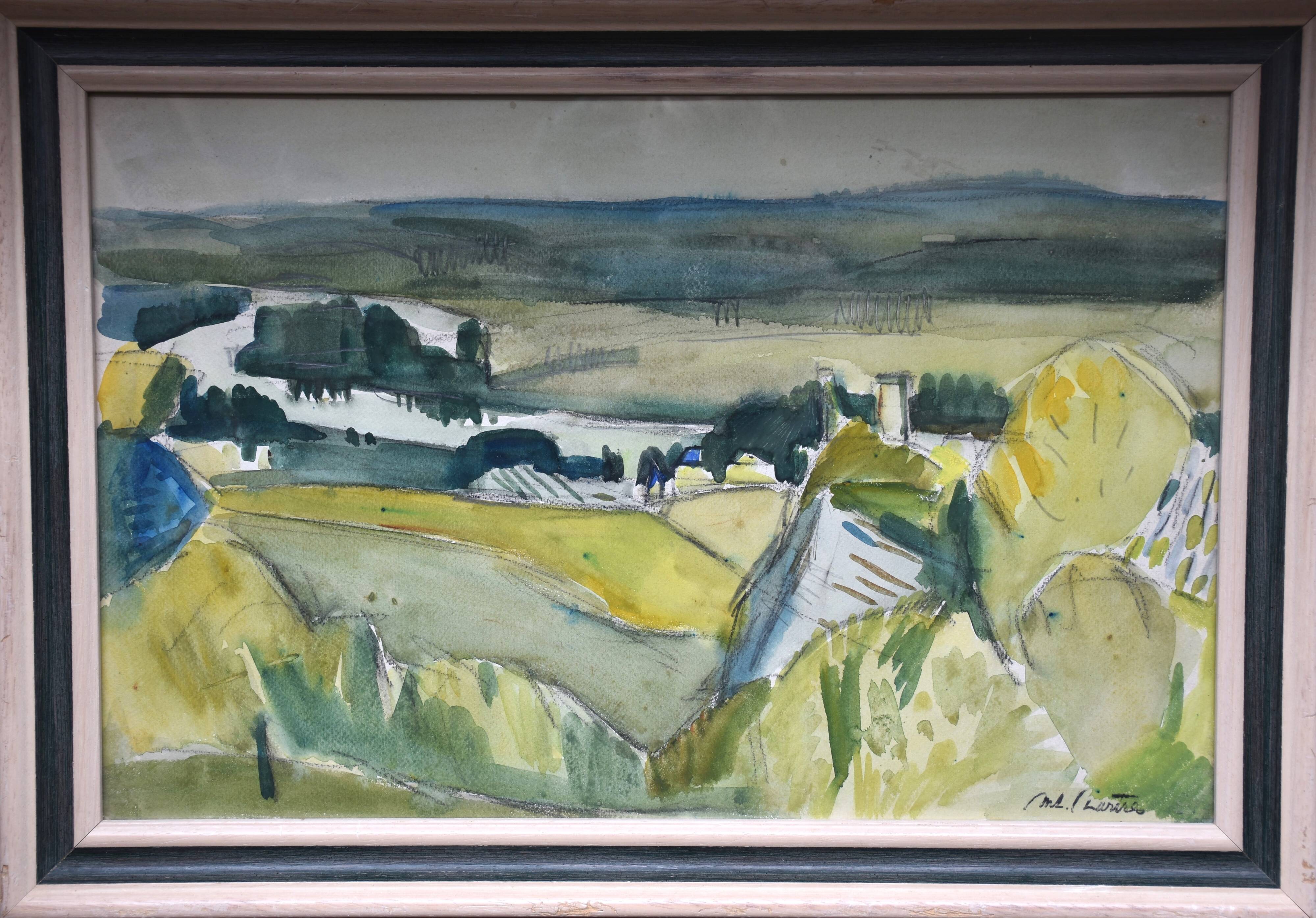 Antoine Chartres, Rhone Landscape (circa 1935)