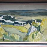 Antoine Chartres, Rhone Landscape (circa 1935)