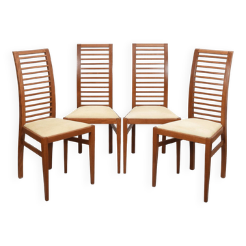 Set of 4 dining chairs