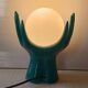 Vintage ceramic hand lamp from the 80s