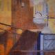 Abstract painting "Venice" by Monique Breton-Prouté, also known as Pehem