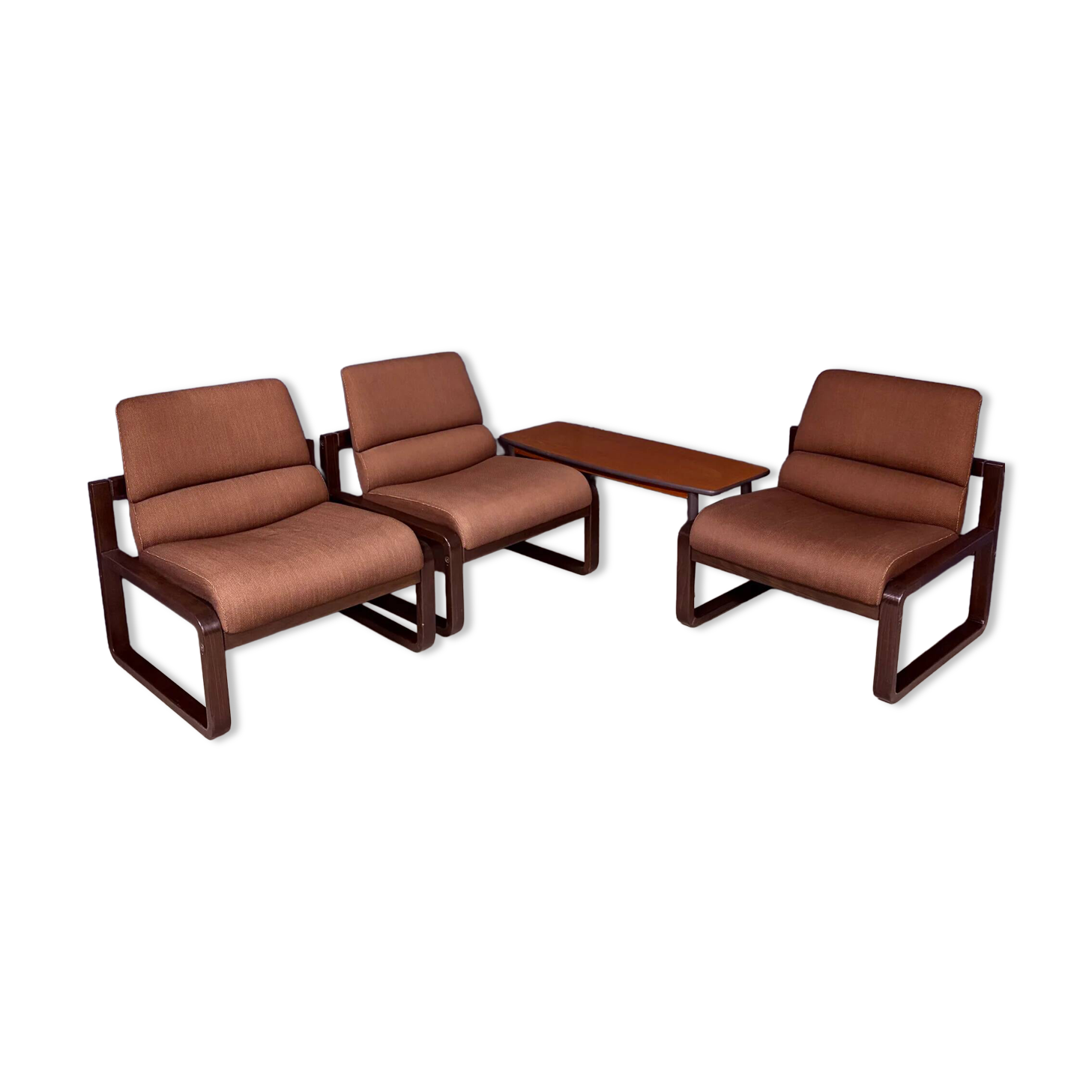 Martin Stoll armchairs for Giroflex, 1980s