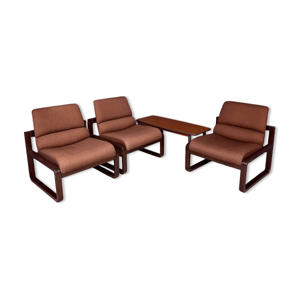 Fauteuils Martin Stoll pour Giroflex, années 1980