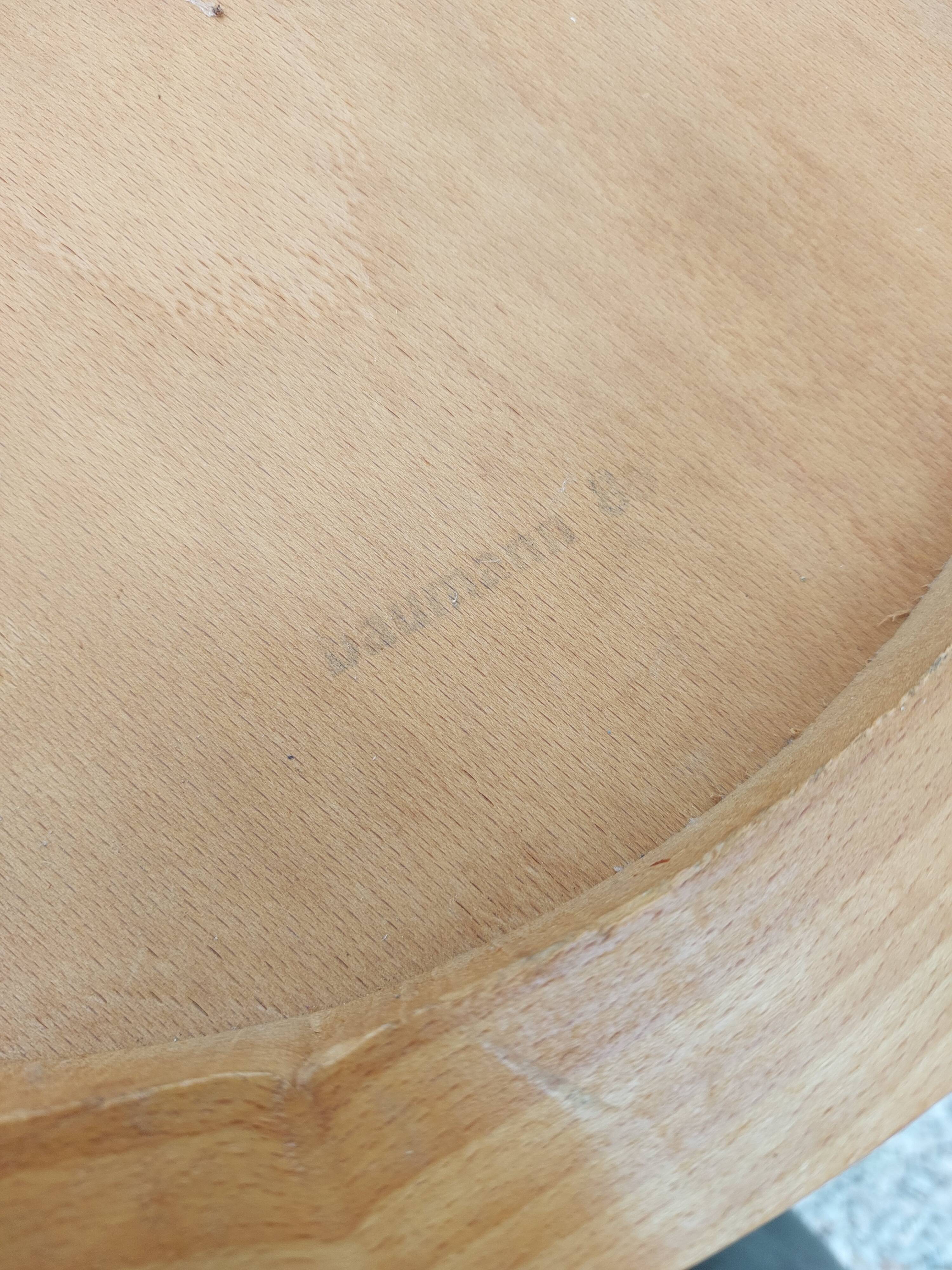 Bistro chair signed Baumann seagull model