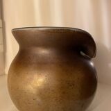 Bi-concept design glass paste vase