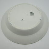 Ancien plat creux badonviller decor bateau voilier