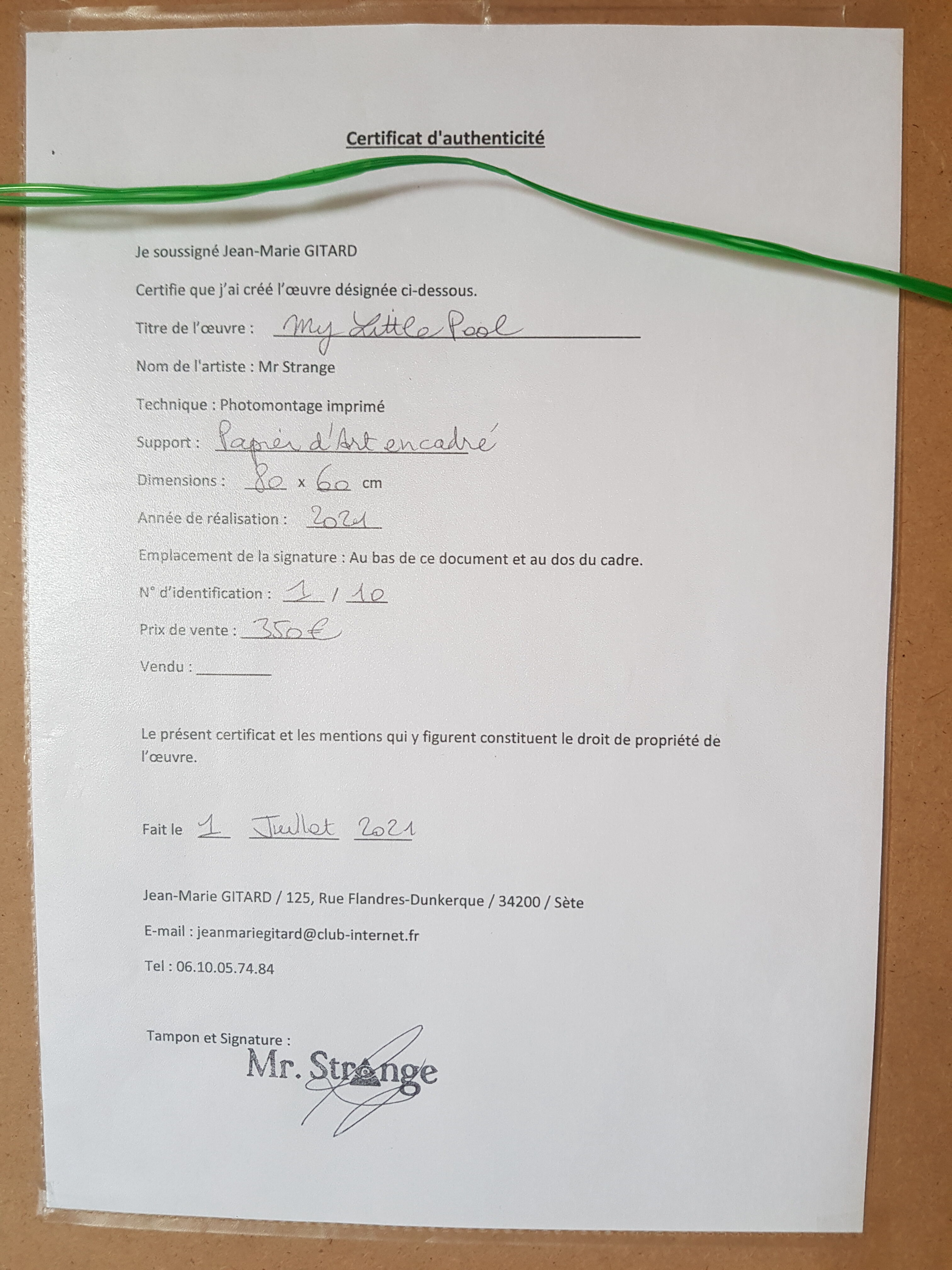 Framed screen printing