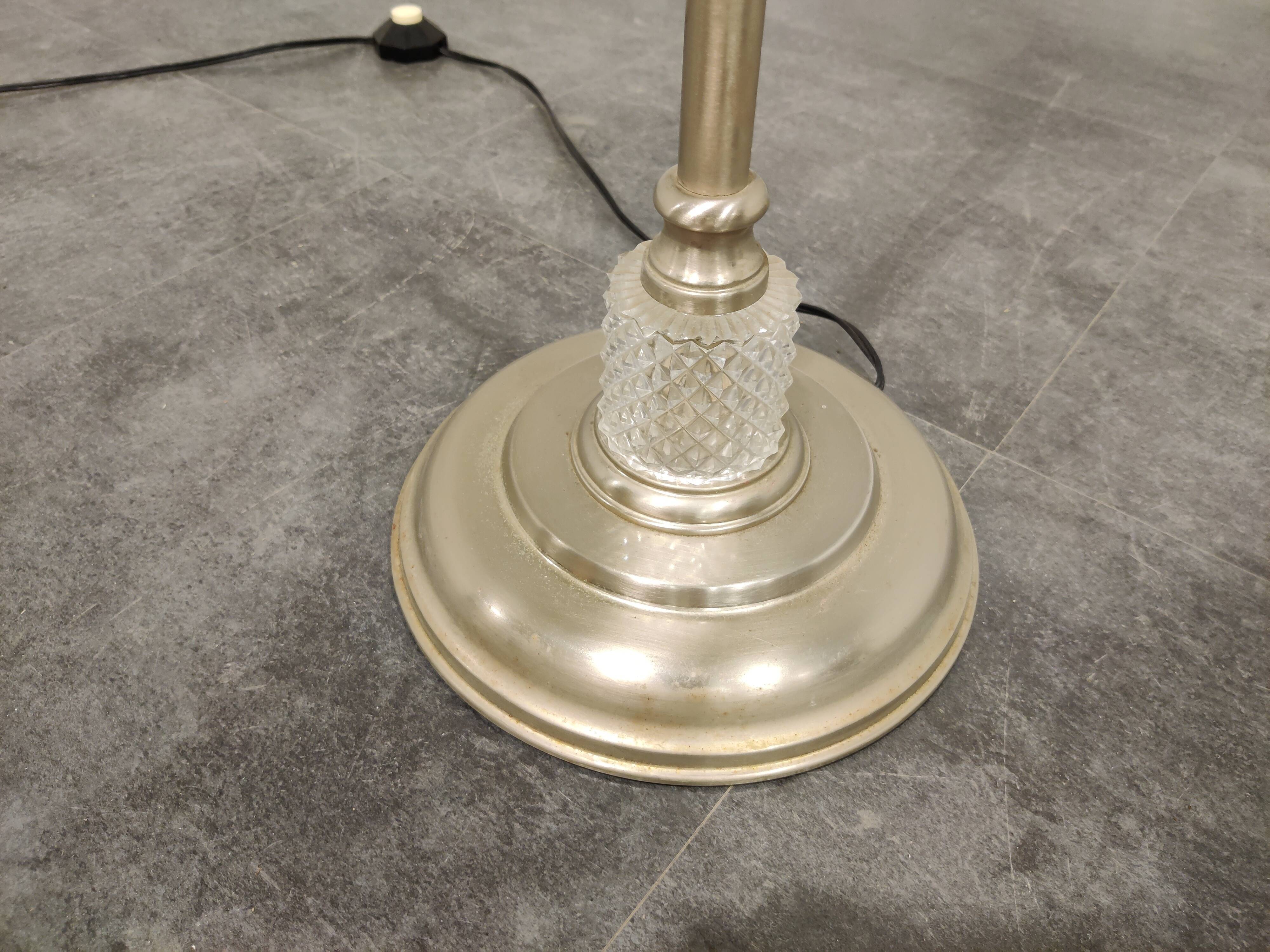 Vintage pineapple leaf floorlamp, 1970s