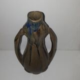 Vase doilies in sandstone flame 30s Denbac