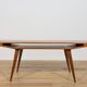 Danish Model 100 Teak Coffee Table from Omann Jun, Denmark, 1950s