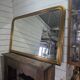 Louis Philippe style gilded mirror, mid-20th century, bevelled mirror.