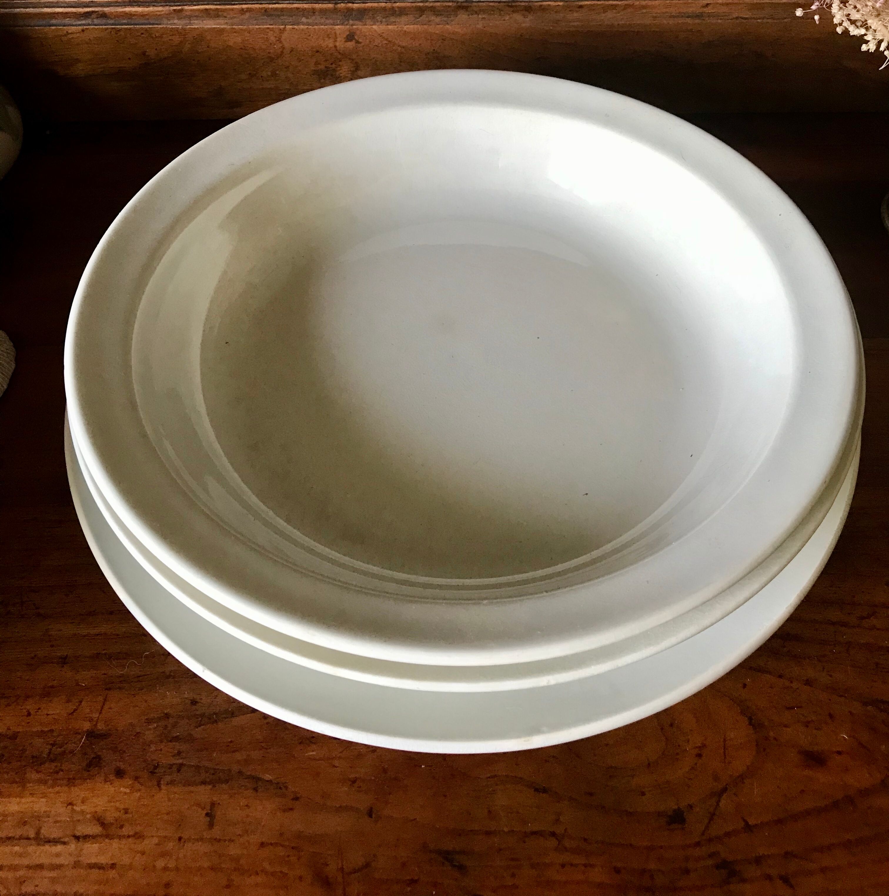 Three old dishes circa 1900