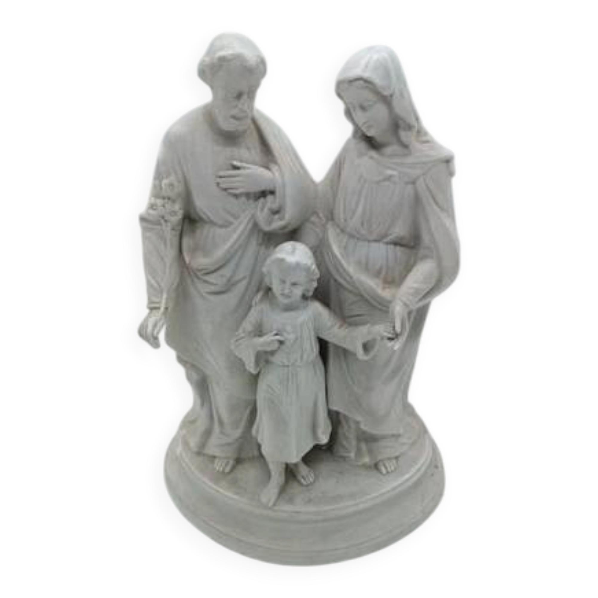 Holy Family in Biscuit Porcelain Firsts 900