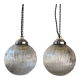 Pair of old pendant lamps art-deco