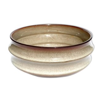 Ceramic West Germany bowl 250/20, brown and beige