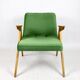 Green Bunny Armchair by Józef Chierowski, 1970s